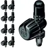 Image de Suinga. 50 x Micro-DIFFUSEUR d'IRRIGATION 360º Circulaire. Portée Radio de 0 à 3,5 mètres. Débit réglable de 0 à 105 l/h. Pression d'eau recommandée de 0,5 à 2,5 Bar. Peut être piqué dans Le Tuyau.
