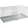 Image de Suinga Cage d'exposition de Pigeons, Oiseaux 2 départements, 100x42x47 cm