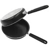 Image de Suinga SARTÉN Double spécial pour tortilles et crêpes avec un diamètre de 24 cm. Convient à tous les types de cuisines. Fabriqué en aluminium.