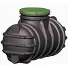 Image de Fosse septique enterrée de 1000 litres. Diamètre 175 cm Largeur 93 cm Hauteur 119 cm. Réservoir en polyéthylène 100% Recyclable