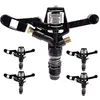 Image de Suinga Lot de 5 aspirateurs circulaires 3/4" avec buse en laiton, 13 à 18 mètres. Angle d'arrosage circulaire 360°. Débit 660 à 3270 l/h. Pression 1,75 à 4,5 bar, noir