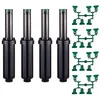Image de Suinga Lot de 4 Arroseur Turbine Hunter SRM-04 1/2'', portée 4,9 à 14 m, 40º-360º, Noir