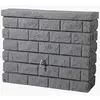 Image de Serbatoio in granito sintetico da 400 litri. Include rubinetto. Recuperatore d'acqua piovana. Dimensioni: Larghezza 120 cm, Profondità 40 cm, Altezza 100 cm.