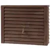 Image de Réservoir Paroi Brun foncé. Capacité de 350 litres, fabriqué en polyéthylène. Robinet Inclus. Dimensions : Largeur 124 cm, Profondeur 40 cm, Hauteur 100 cm