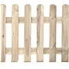 Image de Clôture classique en bois pour Jardin, pour clôturer un jardin, parc, marron (80x180 cm)