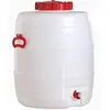 Image de Baril en polystyrène alimentaire 80 litres pour liquides et boissons. Dimensions : diamètre 48 cm, hauteur 63 cm et poids 4,1 kg.