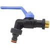 Image de Suinga Robinet de Jardin Antigel à Boisseau Sphérique 1/2'' | Vanne d’Arrêt avec Raccord Automatique pour Tuyau | Adaptateur de Robinet Antigel pour Canalisations | Contrôle Précis de l’Arrosage
