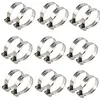 Image de Suinga Lot de 25 colliers de serrage métalliques pour tubes de 52 mm Recommandé pour les tuyaux Layflat.