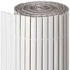 Image de Suinga CANISSE occultante Double Face 2 x 3 m, PVC Blanc, apporte Un Aspect Moderne, élégant et différent dans Votre Jardin ou sur Votre terrasse.