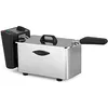 Image de Suinga Friteuse professionnelle en acier INOX. Capacité de 3,5 litres. Thermostat réglable. Couvercle amovible pour un nettoyage facile. Puissance : 2000 W.
