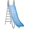 Image de Suinga Toboggan Piscine Droite avec Piste en Polyester Renforcé avec Fibre de Verre, Largeur 0,43 m Hauteur 1,80 m