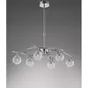 Image de Cristalrecord - Plafonnier 6 lumières LOTTO CROMO CR 046-2195-6-016 - CR 046-2195-6-016