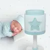 Image de Dalber Lampe de table pour enfants Baby Dreams, bleue, G4, Ø 15 cm