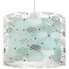 Image de Suspension Dalber CLOUDS pour chambre d'enfant, bleue