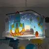 Image de Suspension pour chambre d'enfant ROCKET de Dalber, bleu/jaune