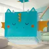 Image de Suspension Dalber LITTLE DRAGON, bleu/orange