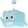 Image de Dalber Lustre Chambre Lampe Suspension Plafonnier Pour Enfants, Little Owl Hibou Animals, 64392M, E27
