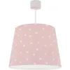Image de Dalber Lustre Chambre Lampe Suspension Plafonnier Pour Enfants, Star Light Étoiles Rose, 82212MS, E27