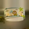 Image de Plafonnier Dalber LITTLE JUNGLE, blanc/jaune