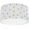 Image de Dalber Plafonnier Enfant, Lampe de Plafond pour Chambre d’Enfant, Luminaire, Star Light Etoiles Blanc, 82216MB, E27-2 x 15W