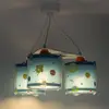 Image de Dalber Suspension pour enfants Planets, à 3 lampes