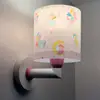 Image de Dalber Applique murale Fairy Dreams avec fiche, multicolore, E27