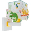 Image de Dalber Applique murale enfant Happy Jungle Caméléon les animaux jungle, 63319, E27