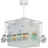 Image de Dalber Lustre Chambre Lampe Suspension Enfant The Night Train, Vert, 63532, E27