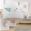 Image de Dalber Little Unicorn applique murale avec prise