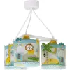 Image de lampe suspension enfant 3 lumières Little Jungle Animaux