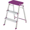 Image de Tabouret Pliant Rolser en Aluminium M3 - Mauve