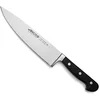 Image de Arcos Couteau de Chef en Acier   Couteau de Cuisine Polyvalent pour Couper et Nettoyer les Légumes, Manche Ergonomique en Polyoxyméthylène, Lame de 210 mm   Couleur Noire, Série Opera