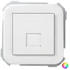 Image de SIMON TAPA INFORMÁTICA CONECTOR UNIVERSAL Blanc RJ45/RJ11