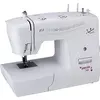 Image de Jata MC744 Machine à coudre avec 33 motifs de point de surpiqûre et zigzag oeil en 4 temps avec pédale électronique pour contrôle de vitesse Jeu complet d'accessoires