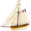 Image de Artesanía Latina - Maquette de Bateau en Bois   Cotre Corsaire Français, Le Renard - Modèle 22401, Échelle 1:50 - Modèles à Assembler - Niveau Initié