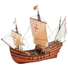 Image de Artesanía Latina - Maquette de Bateau en Bois - Caravelle Espagnole de la Découverte de l'Amérique, La Pinta - Modèle 22412, Échelle 1:65 - Modèles Réduits à Assembler - Niveau Moyen