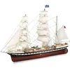 Image de Artesanía Latina - Maquette de Bateau en Bois - Navire École Français, Belem - Modèle 22519, Échelle 1:75 - Maquettes à Assembler - Niveau Avancé