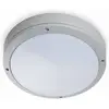 Image de FARO BARCELONA Plafonnier d'extérieur Yen, gris clair, Ø 28 cm, E27