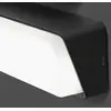 Image de FARO BARCELONA Applique d'extérieur LED Half, anthracite, verre, aluminium