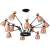 Image de Faro Barcelona 20047 - RETRO 12L Lampe suspension cuivre
