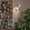Image de FARO BARCELONA Applique d’extérieur LED Toc en aluminium, blanche