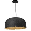Image de Faro Barcelona 20102 - MUTE LED Lampe suspension marron et gris foncé