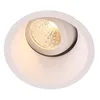 Image de Faro Barcelona 02101301 - FOX 50 Encastrable orientable blanc 3-5W 350-500 mA 5W 2700K 25°