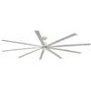 Image de Faro Barcelona 33496 - MANHATTAN LED Ventilateur de plafond avec lumière nickel mat avec moteur DC