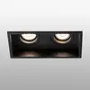 Image de FARO BARCELONA Lampe encastrable Hyde 2 lampes inclinable en noir