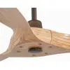 Image de FARO BARCELONA Ventilateur de plafond Morea L, DC, 3 pales marron clair