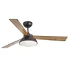 Image de Faro Barcelona 33523 - RODAS LED Ventilateur de plafond marron avec moteur DC