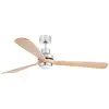Image de FARO BARCELONA Ventilateur de plafond LED Lantau-G, Ø 168 cm, pin