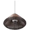 Image de FARO BARCELONA 71579C-07 - Saigon Out Lampe Suspension Grise/Marron W70 Cone Cap