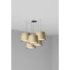 Image de Faro Barcelona 64314-46-5L - SAMBA 5L Lampe suspension noir/vert